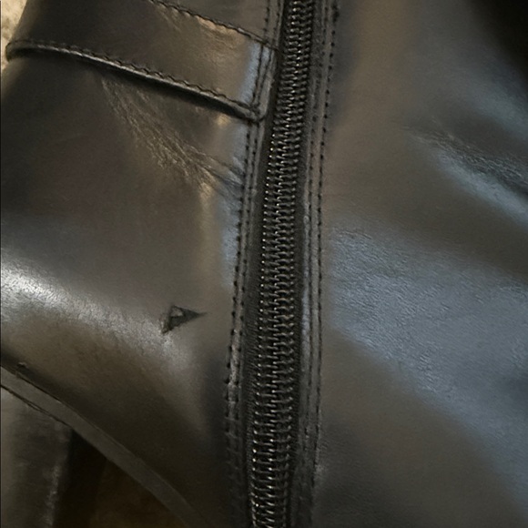 Franco Sarto Women's Ilaria Ankle Boot Sz 8 Black Leather - Picture 11 of 12